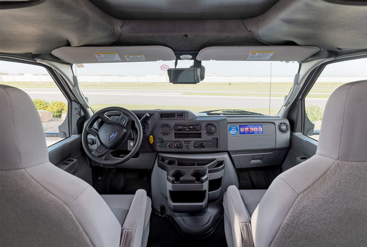 Driver Cab of the Super Van Camper from CanaDream